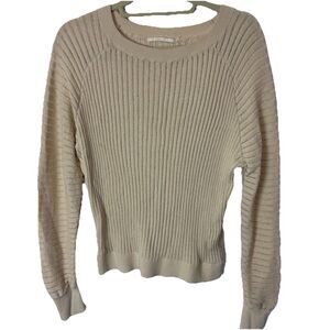 URBAN RESEARCH Women’s Sweaters Beige Tan Free Size Basic Classic Minimalist